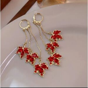 FALL Leaves Drop Dangle Earrings